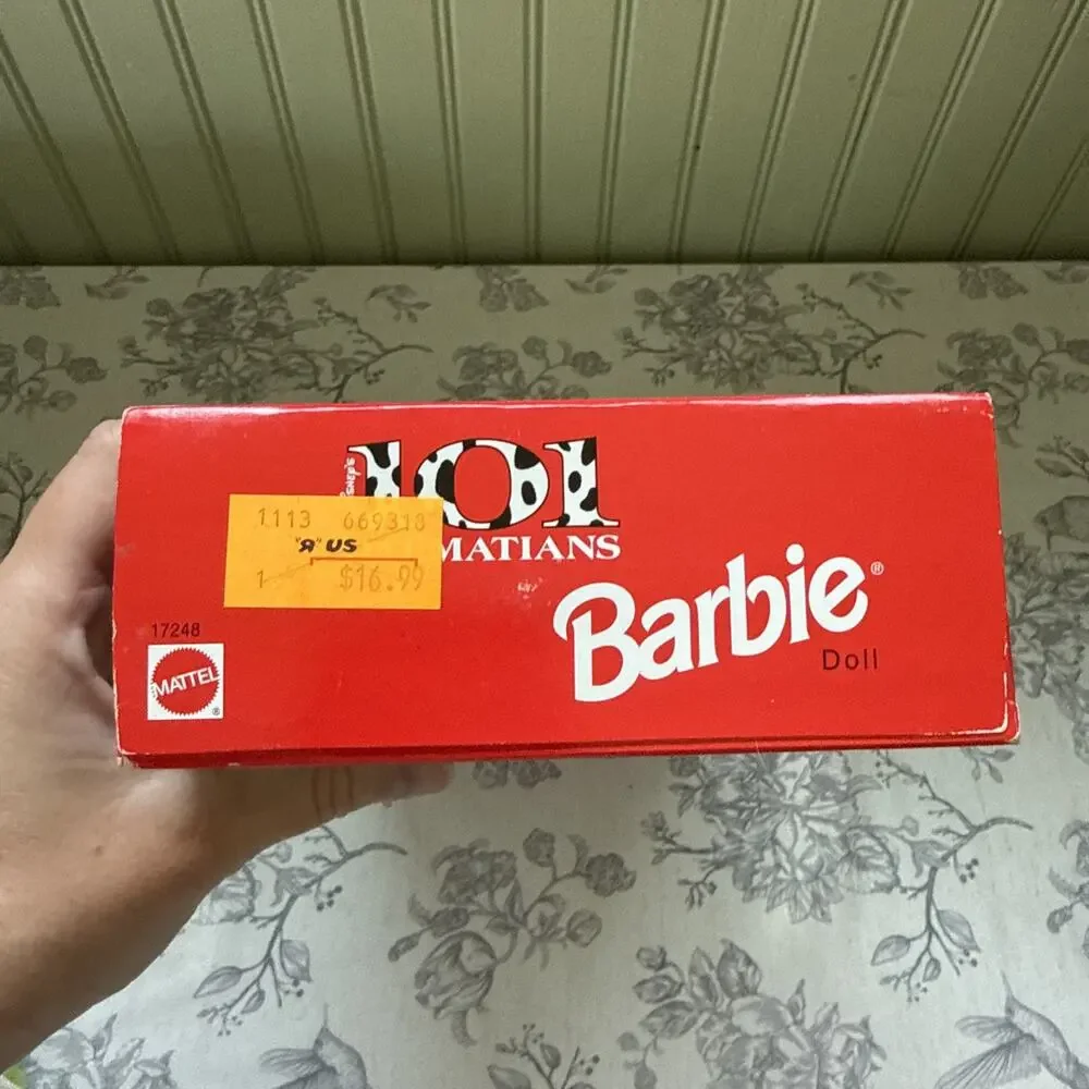 Vtg Mattel Barbie 101 Dalmatian Special Edition Fashion Doll 12